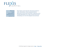 Tablet Screenshot of flexiscapital.com